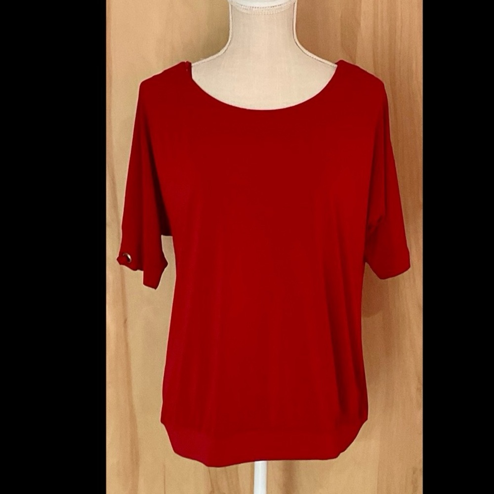 AUW Short Sleeve Blouse - EUC